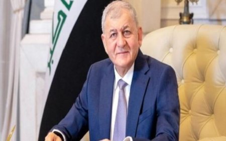 رئيس العراق يعبر عن دعم العراق للشعب اللبناني ويستنكر العدوان الذي يتعرض له