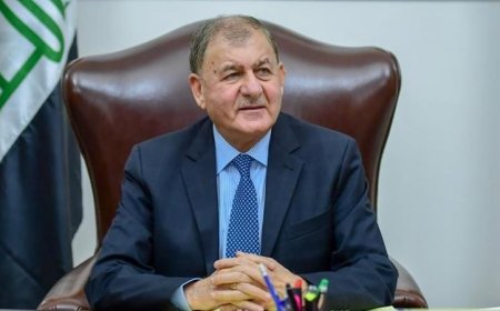 الرئيس العراقي يعبر عن دعمه القوي للبنان وأهمية تعزيز أمنه وسيادته