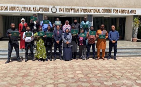 وزارة الزراعة تحتفي بتخرج مبعوثين أفارقة من برنامج التغيرات المناخية