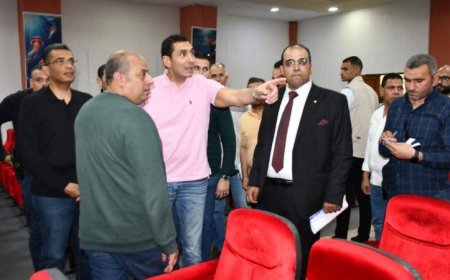 وزير الشباب ومحافظ البحر الأحمر يزوران المدينة الشبابية في الغردقة لتعزيز الفعاليات الشبابية