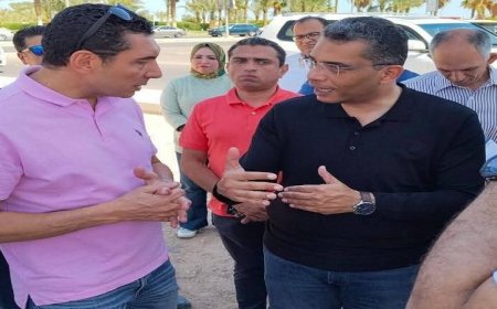 محافظ البحر الأحمر ووزير الشباب يزوران مشروع القرية الأولمبية في الغردقة لتعزيز الرياضة والسياحة