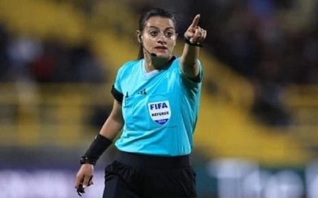 طاقم تحكيم مصري بقيادة شاهندة المغربي يدير مباراة نيجيريا وملاوي