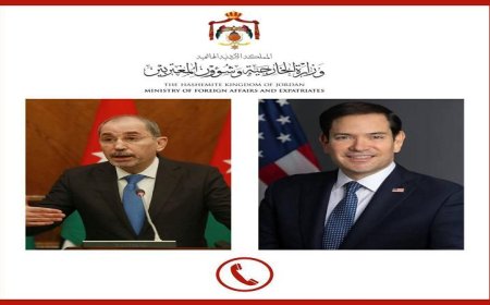 وزير الخارجية الأردني يناقش مع نظيره الأمريكي سبل التوصل إلى وقف إطلاق النار في لبنان