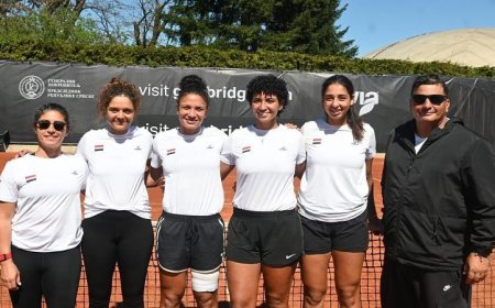 هزيمة منتخب مصر لسيدات التنس أمام بلغاريا في كأس بيلي جين كينج