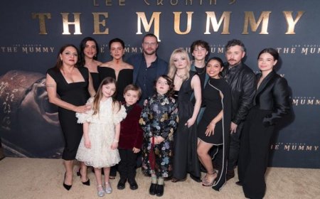 مي الغيطي تتألق في العرض الخاص لفيلم لي كرونين ذا مامي في كاليفورنيا