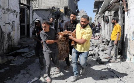 استشهاد 6 فلسطينيين وإصابة العديد في قصف الاحتلال لمخيم البريج وخان يونس في غزة