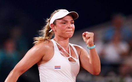 اللاعبة الكرواتية فيكيتش تتأهل إلى نصف نهائي بطولة لينز للتنس