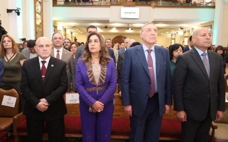 رئيس النيابة الإدارية يشارك في احتفالات الطائفة الإنجيلية بمصر بمناسبة عيد القيامة
