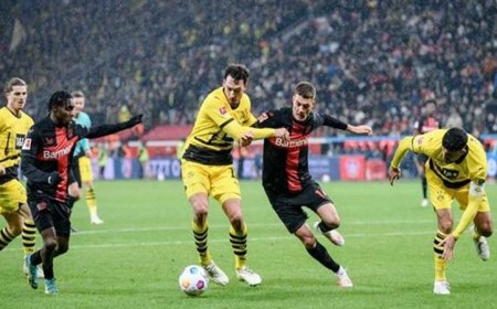 ليفركوزن يحقق فوزاً مثيراً على دورتموند بهدف أندريتش في الدوري الألماني