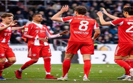 بايرن ميونخ يهزم سانت باولي بخماسية ويعزز تفوقه في صدارة البوندسليجا