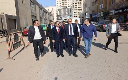 محافظ المنوفية يستعرض خطة لطرح سوق سيارات شبين الكوم للاستثمار والتطوير