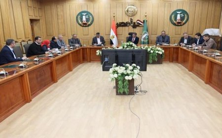 محافظ المنوفية يطلب تخصيص أرض لإقامة محطة رفع صرف صحي جديدة في منطقة الماحي