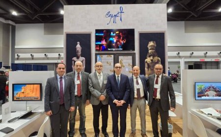 سفير مصر في كندا يطلق الجناح المصري المميز في معرض أوتاوا للسياحة والسفر مع صور رائعة