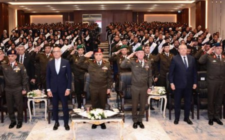 الأكاديمية العسكرية تحتفل بتخريج دورة التعايش لطلبة جامعة عين شمس في فيديو مذهل