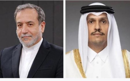 رئيس وزراء قطر يتحدث هاتفيا مع عراقجي حول آخر مستجدات وقف إطلاق النار