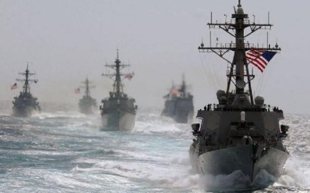 شبكة أمريكية تكشف دخول الحصار البحري الأمريكي المفروض على الموانئ الإيرانية حيز التنفيذ