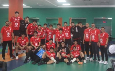 منتخب مصر لكرة اليد تحت 2008 يحقق انتصاراً ساحقاً على اليونان في افتتاح بطولة البحر المتوسط