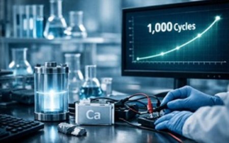 بطاريات أيونات الكالسيوم تحقق إنجازاً مذهلاً بألف دورة شحن نحو مستقبل طاقة مستدامة