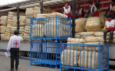 الصليب الأحمر الدولي يرسل أولى شحنات المساعدات الطارئة إلى إيران منذ اندلاع الحرب