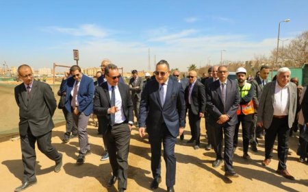 وزير التعليم العالي يشرف على تقدم إنشاء الحرم الجديد للجامعة الأهلية الفرنسية في الشروق