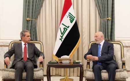 القضاء الأعلى في العراق يناقش مع رئيس الجمهورية ضرورة تسريع تشكيل الحكومة الجديدة