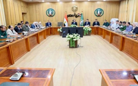 محافظ المنوفية يسلط الضوء على مشروعات الخطة الاستثمارية ويشدد على ضرورة تسريع التنفيذ