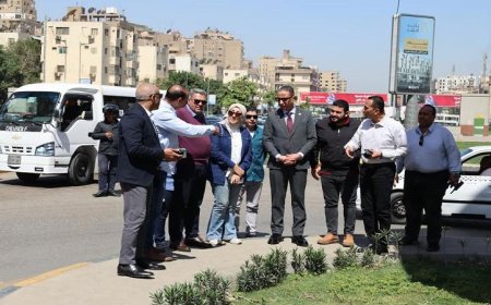 محافظ الجيزة يزور أوسيم وكرداسة والهرم والمنيرة لمتابعة أعمال النظافة ورصف الطرق