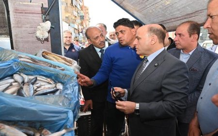 محافظ الغربية يزور سوق اليوم الواحد بسبرباي ويستمع لمطالب المواطنين