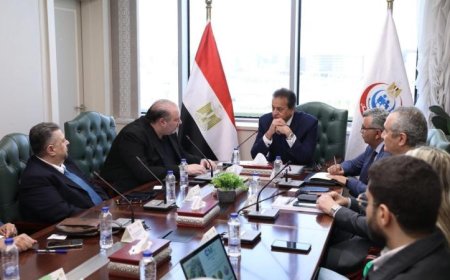 وزير الصحة يتعاون مع إنفينشور لإنشاء المدينة الطبية في العاصمة الجديدة