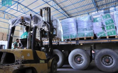 قافلة مساعدات إنسانية جديدة من سلمان للإغاثة تصل إلى قطاع غزة لدعم المتضررين