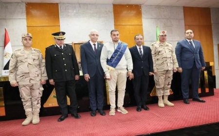 محافظ المنوفية يحتفل بتكريم أسر شهداء ومصابي العمليات الحربية في احتفال سنوي مميز