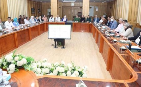 سكرتير المنوفية يراقب تقدم مشروعات مبادرة حياة كريمة لتحقيق التنمية المستدامة