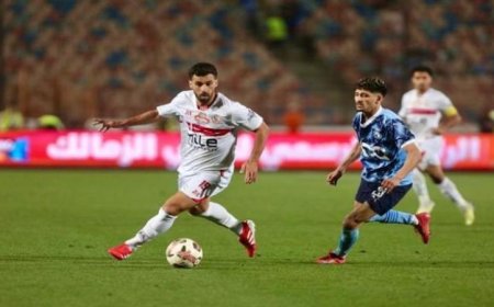 محمد الغازي يتولى تحكيم مباراة الزمالك وبيراميدز في الدوري الممتاز