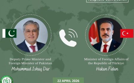 وزير الخارجية الباكستاني والتركي يناقشان أحدث التطورات الإقليمية الهامة
