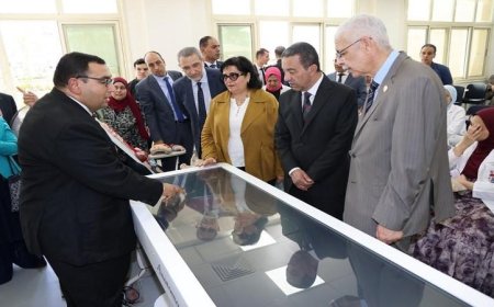 افتتاح المستشفى البيطري بالجامعة الأهلية في المنوفية بحضور المحافظ ورئيس الجامعة