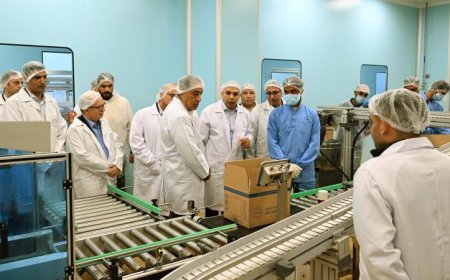 رئيس الوزراء يدشن توسعات جديدة في مصنع أتيكو فارما إيجيبت لإنتاج المحاليل الطبية الوريدية