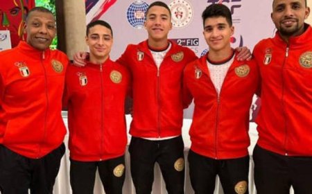 مصر تحقق ذهبية البطولة الأفريقية في الجمباز الفني