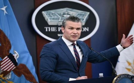 وزير الدفاع الأمريكي يعلن فرض حصار شامل على الملاحة في مضيق هرمز