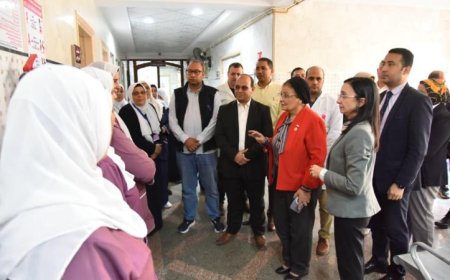 نائب وزير الصحة تتابع تطوير المنشآت الصحية في محافظة البحيرة وتعقد اجتماعات موسعة