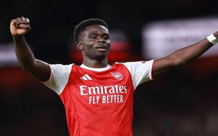 ساكا يعزز تشكيل أرسنال لمواجهة نيوكاسل في معركة الدوري الإنجليزي