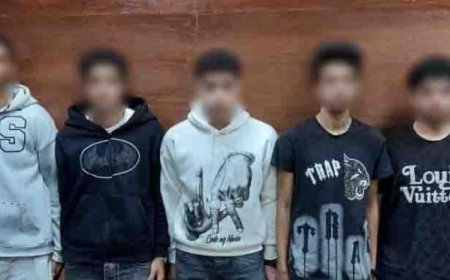 ضبط 5 طلاب بتهمة مضايقة الطالبات أمام مدرسة في مصر القديمة