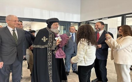 البابا تواضروس الثاني يبدأ زيارته التاريخية إلى تركيا مع وصوله إلى إسطنبول