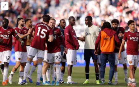 وست هام ينتزع فوزا مثيرا من إيفرتون ويعزز آماله في البقاء بدوري الإنجليزي الممتاز