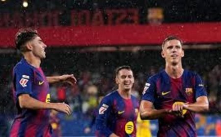 برشلونة يتغلب على خيتافي بثنائية ويقترب من التتويج بلقب الليجا