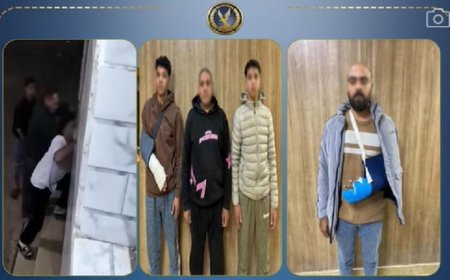 إلقاء القبض على 4 أفراد اعتدوا على بعضهم بسبب نزاع حول ملكية منزل في الجيزة