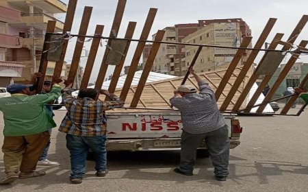 زيادة الحملات المكثفة في المنوفية تؤدي إلى تحرير 54 محضر إشغال وإزالة فورية