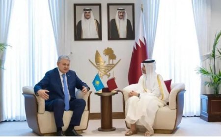 وزير الخارجية القطري وكازاخستاني يتبادلان الآراء بشأن الأوضاع الإقليمية وخفض التوترات