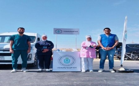 الرعاية الصحية تحقق نجاحاً باهراً في التأمين الطبي لبطولة الجمهورية للدراجات في السويس 2026