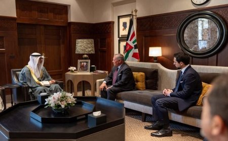عاهل الأردن ووزير خارجية الكويت يدعوان لتعزيز التعاون العربي المشترك