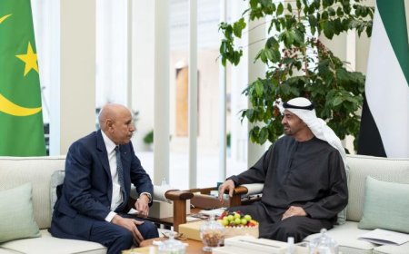 الإمارات وموريتانيا تبحثان سبل تعزيز التعاون ومواجهة التحديات الإقليمية